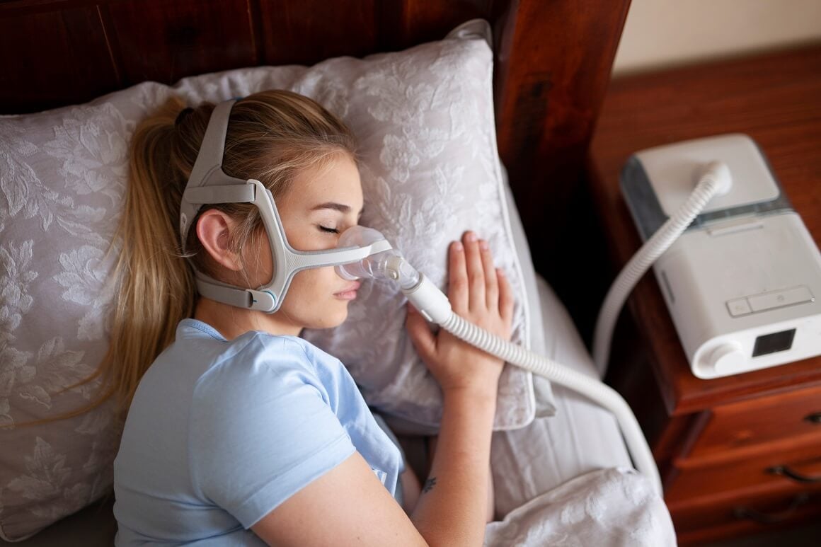 CPAP uređaj za apneju u kućnoj njezi