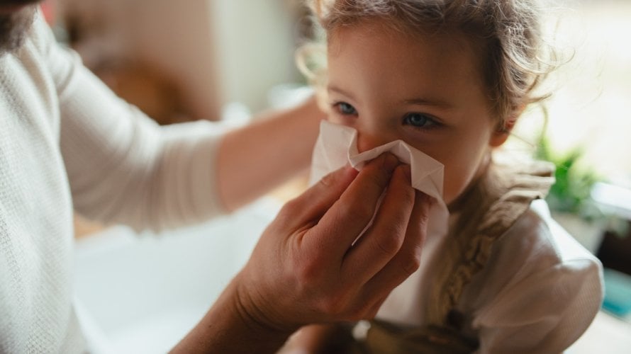 Začepljen nos kod beba i djece