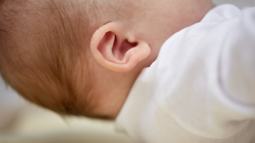 upala uha kod beba