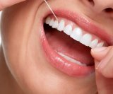 Gingivitis - čišćenje zuba koncem
