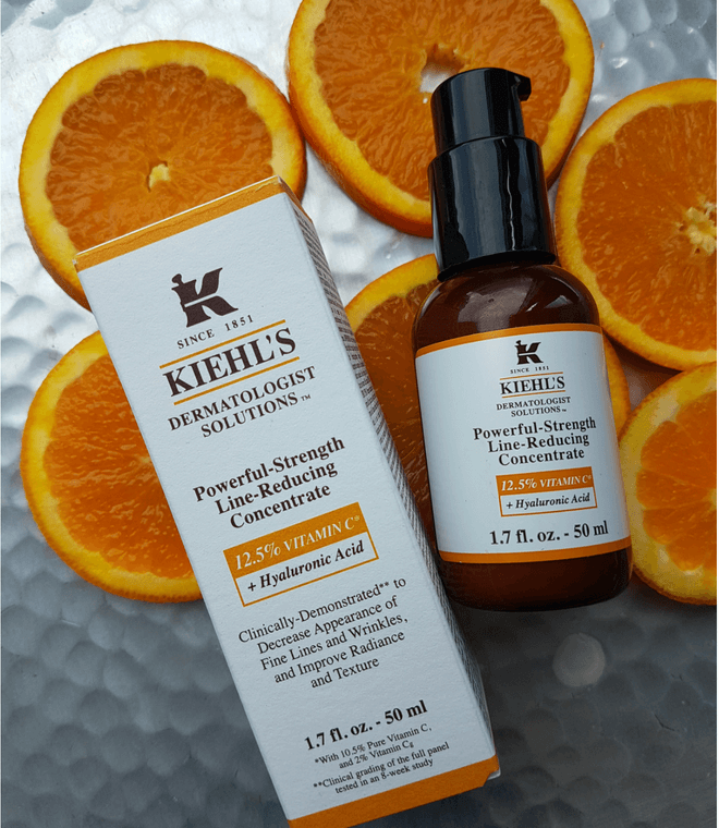 Kiehl's recenzija vitamin C serum kutija i bočica