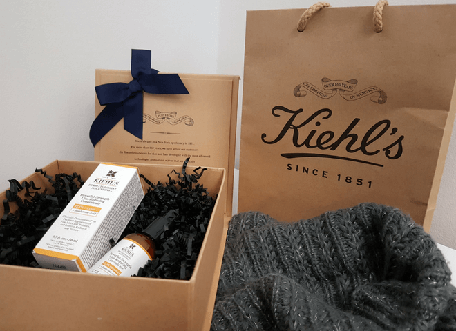 Kiehl's recenzija vitamin C serum poklon