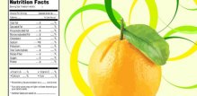 Nutritivna vrijednost naranče