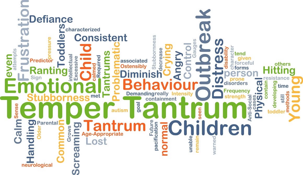Temper tantrum - značenje