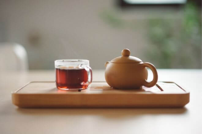 Konzumacija čaja od borovnice