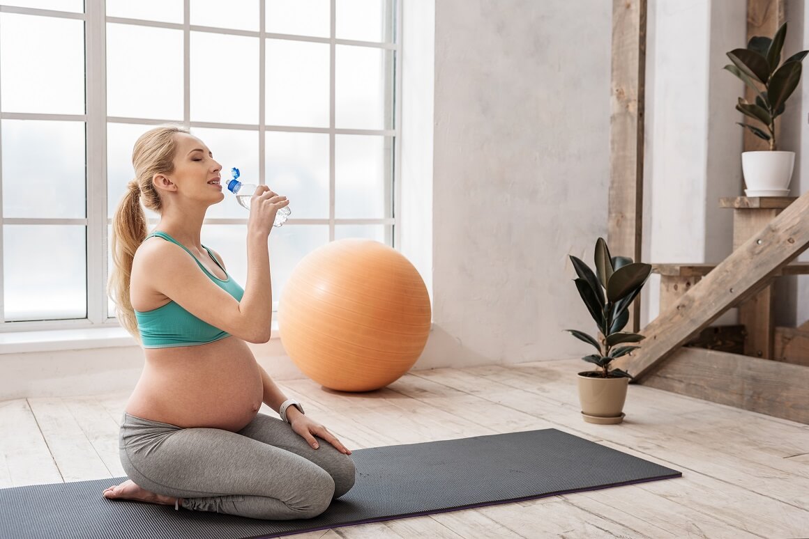 Rehidracija trudnice tijekom vježbanja
