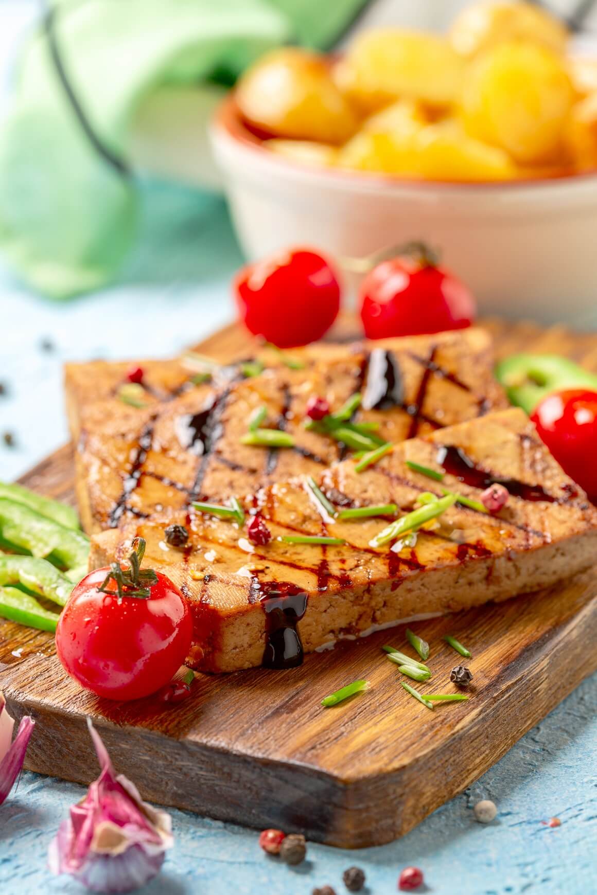 Što zdravo jesti na poslu - grilani tofu