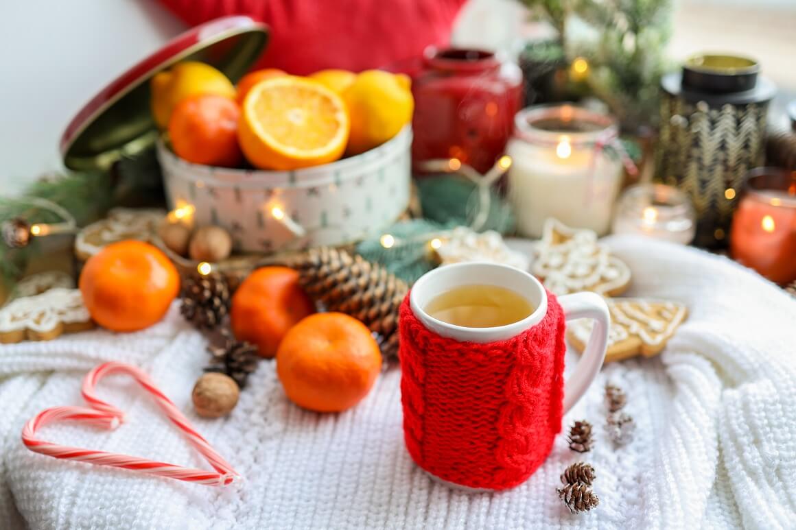 Božićni čaj od ananasa, citrusa i začina