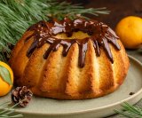 Kuglof od naranče i čokolade