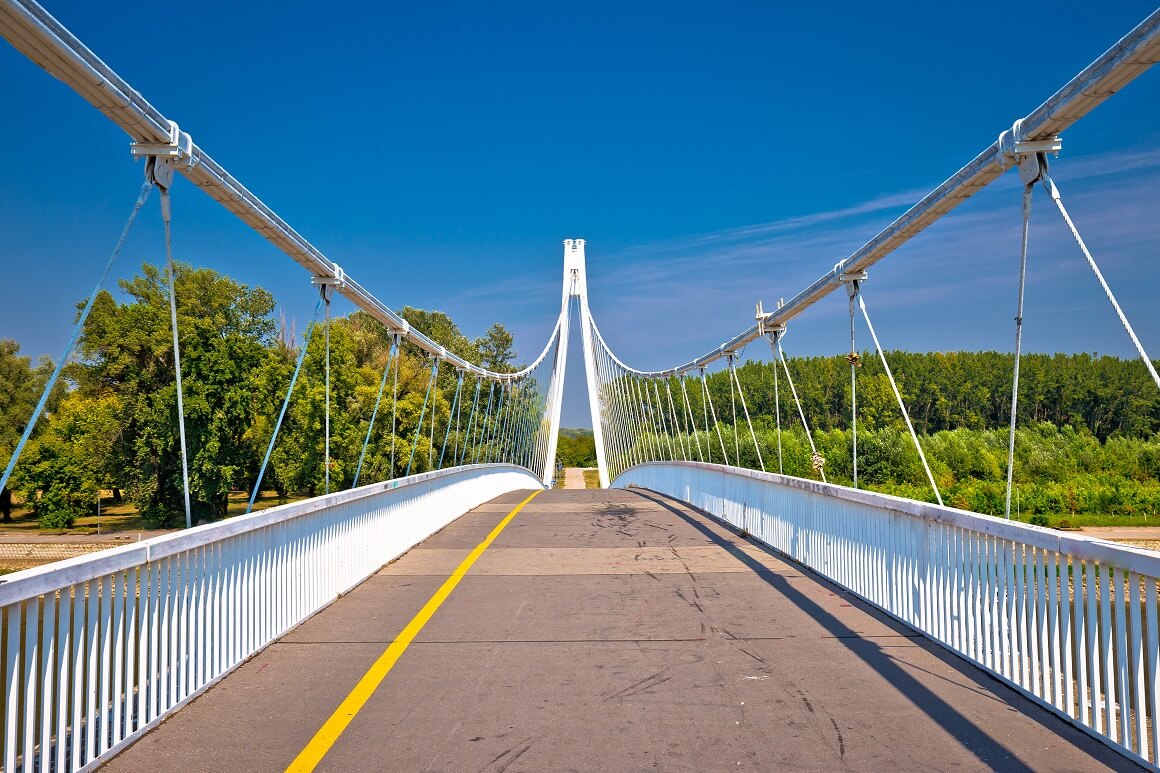 Viseći Pješački most u Osijeku