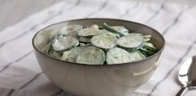 Salata od krastavca s vrhnjem