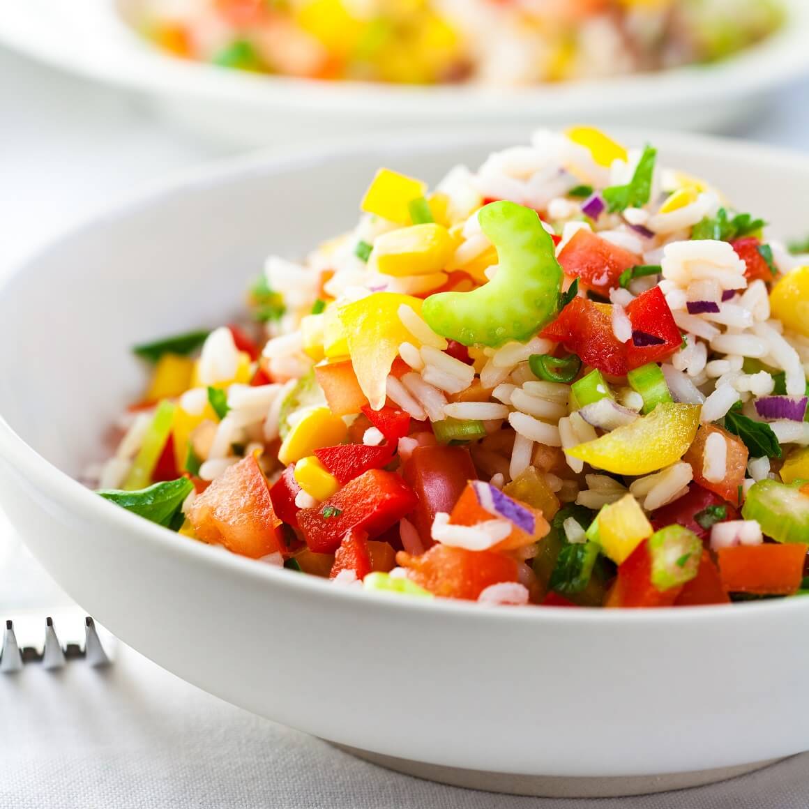 Salata od riže i povrća