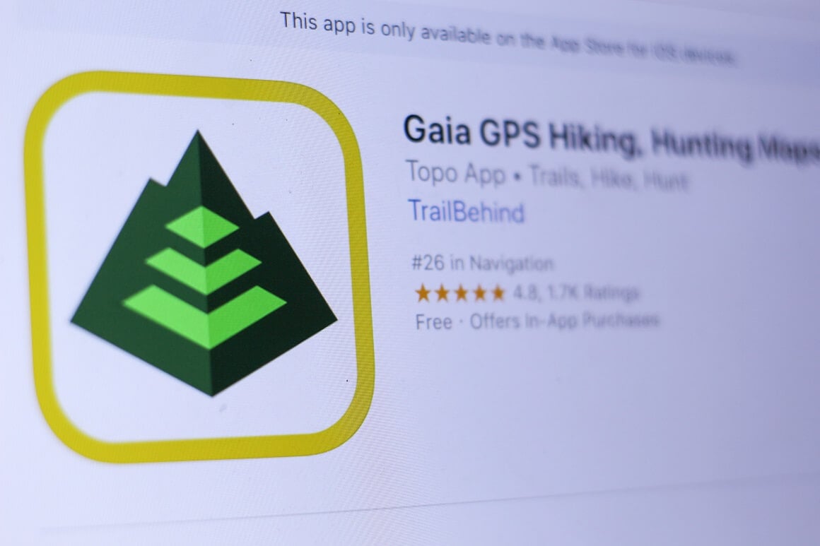 aplikacija za planinarenje