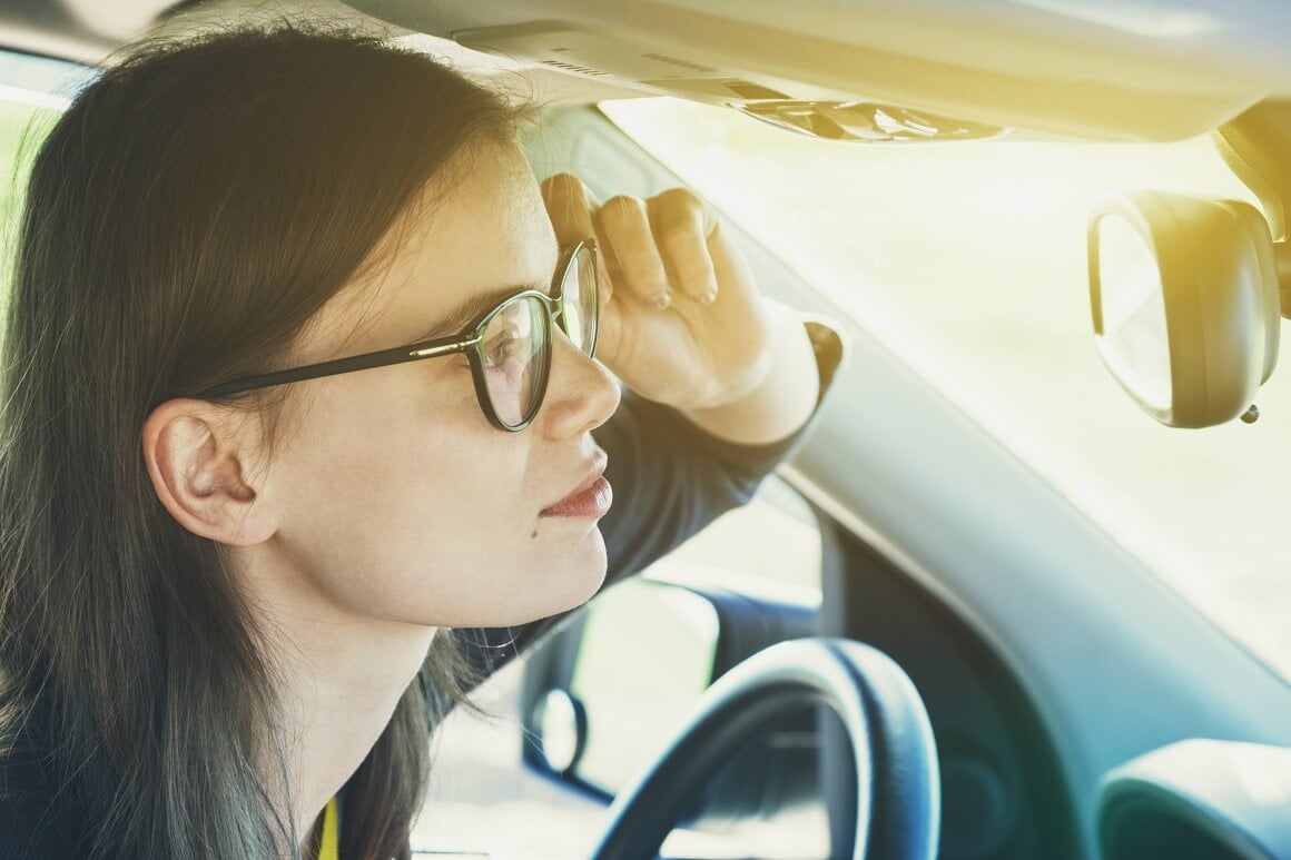 nošenje naočala tijekom vožnje