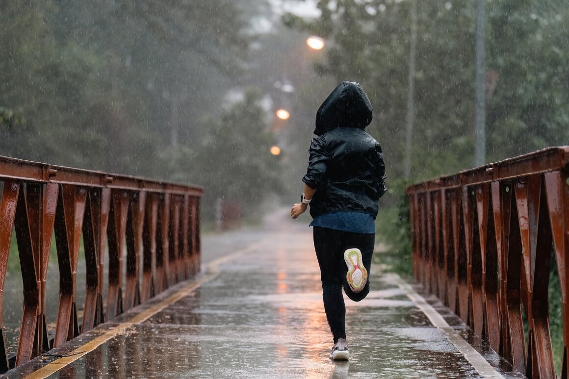 Kako trčati po kiši
