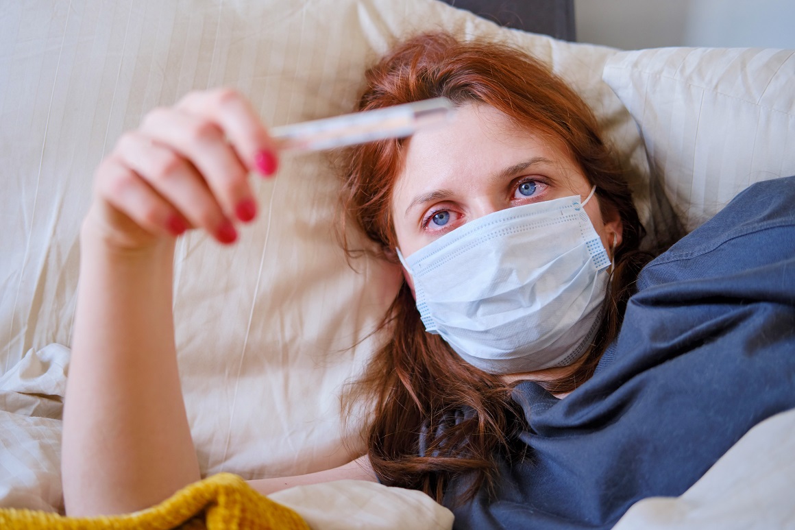 ako osjetite simptome COVID-19, gripe ili RSV-a, ostanite kod kuće dok se ne oporavite
