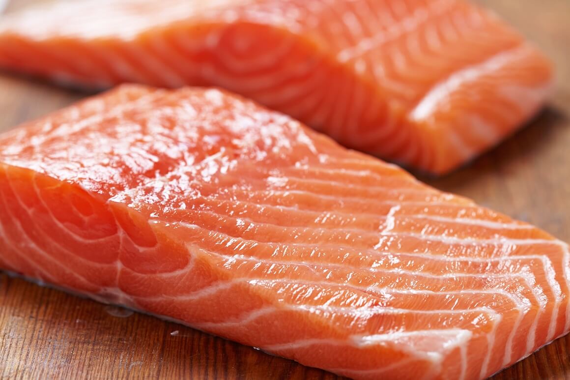 atlantski losos je bogat vitaminom E