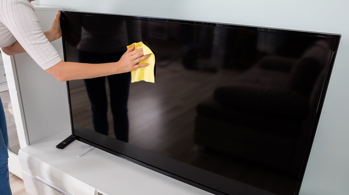 Kako očistiti ekran televizora