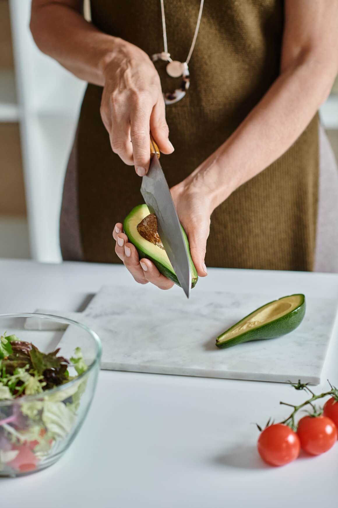 avocado hand