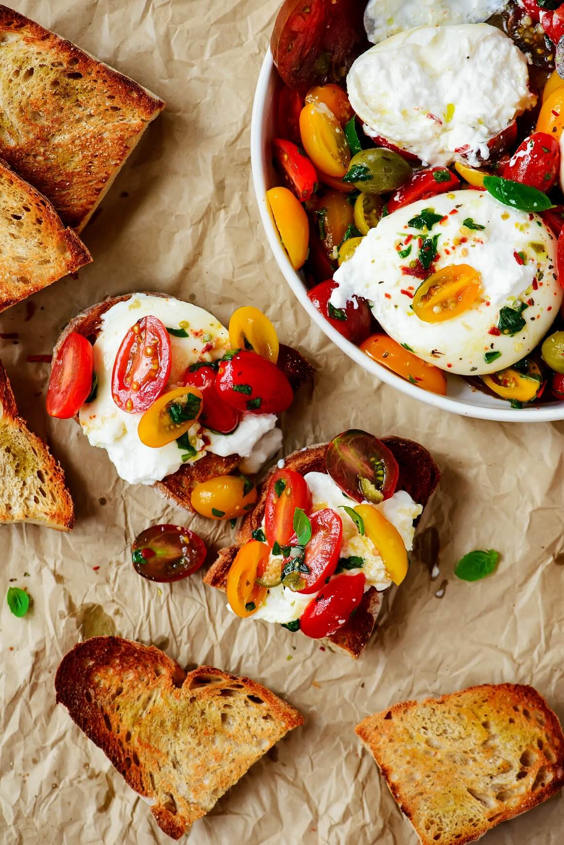 Burrata sir - recepti