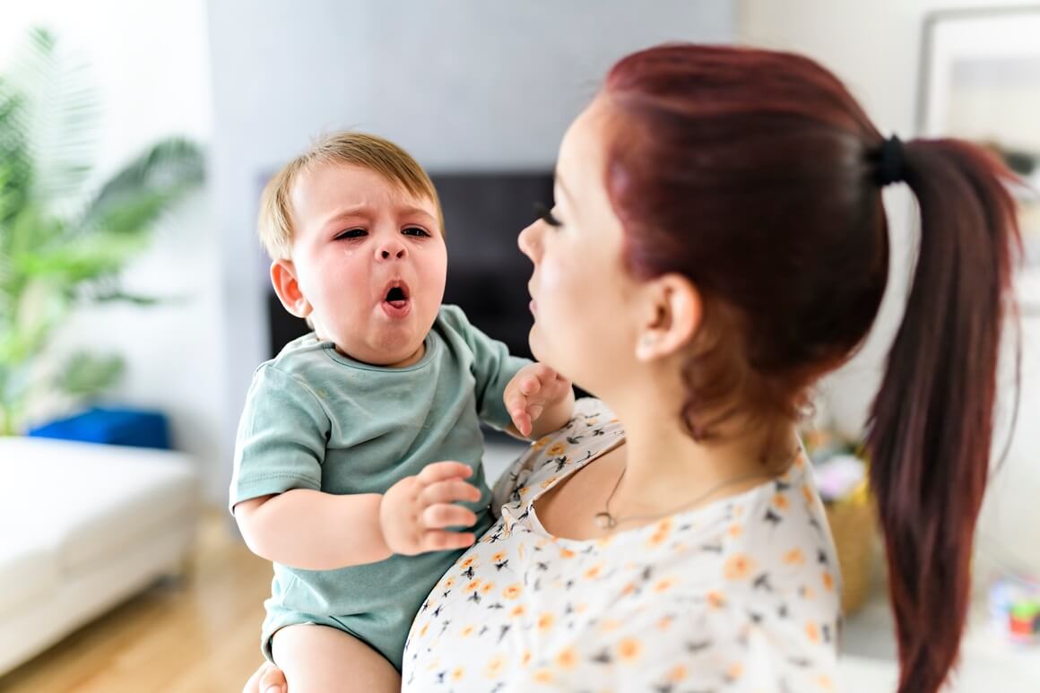 Hripavac kod beba - simptomi