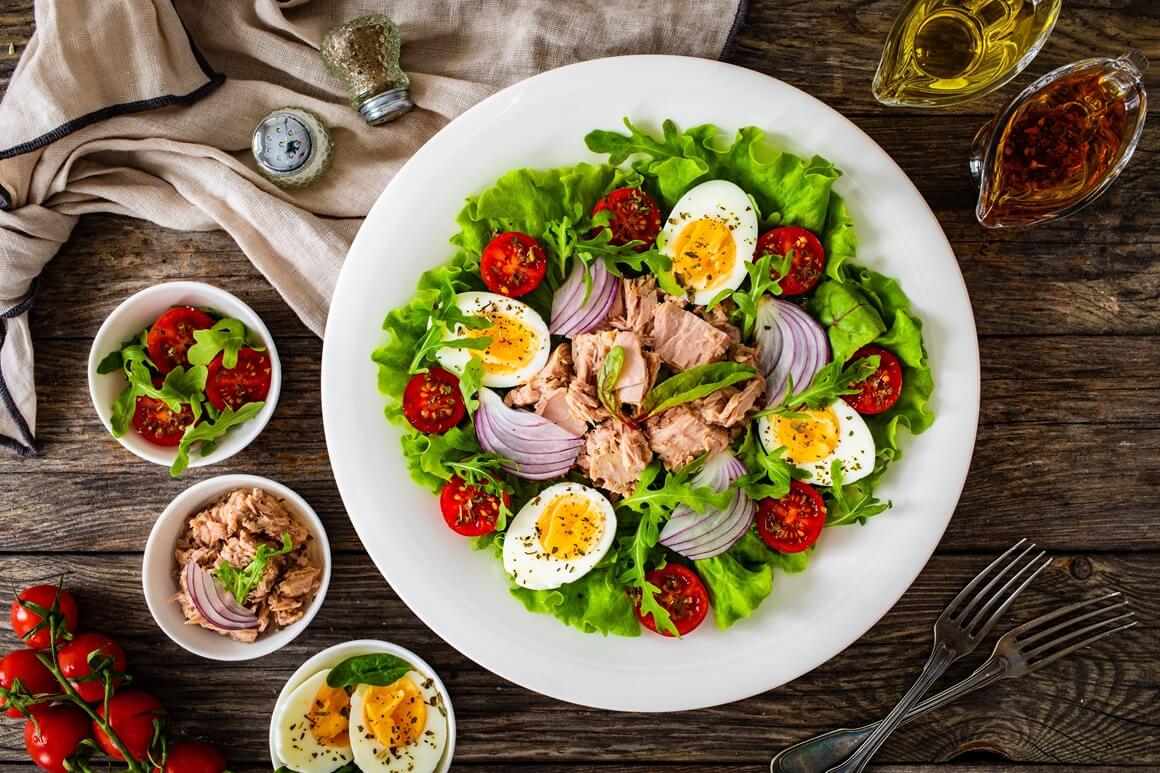 Jednostavna salata Niçoise