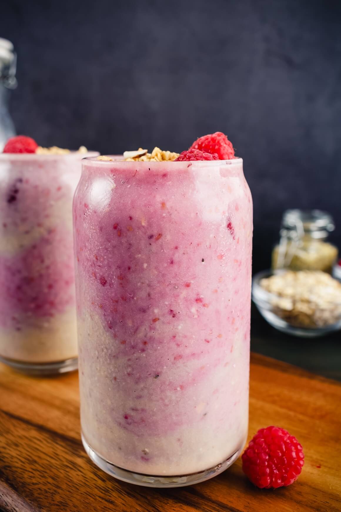 Brz i jednostavan smoothie od malina i banane