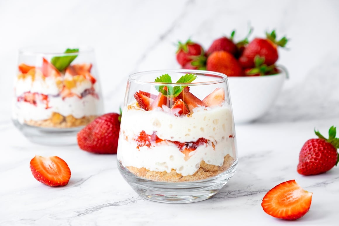 Cheesecake s jagodama i mascarponeom