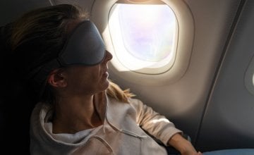spavanje u avionu