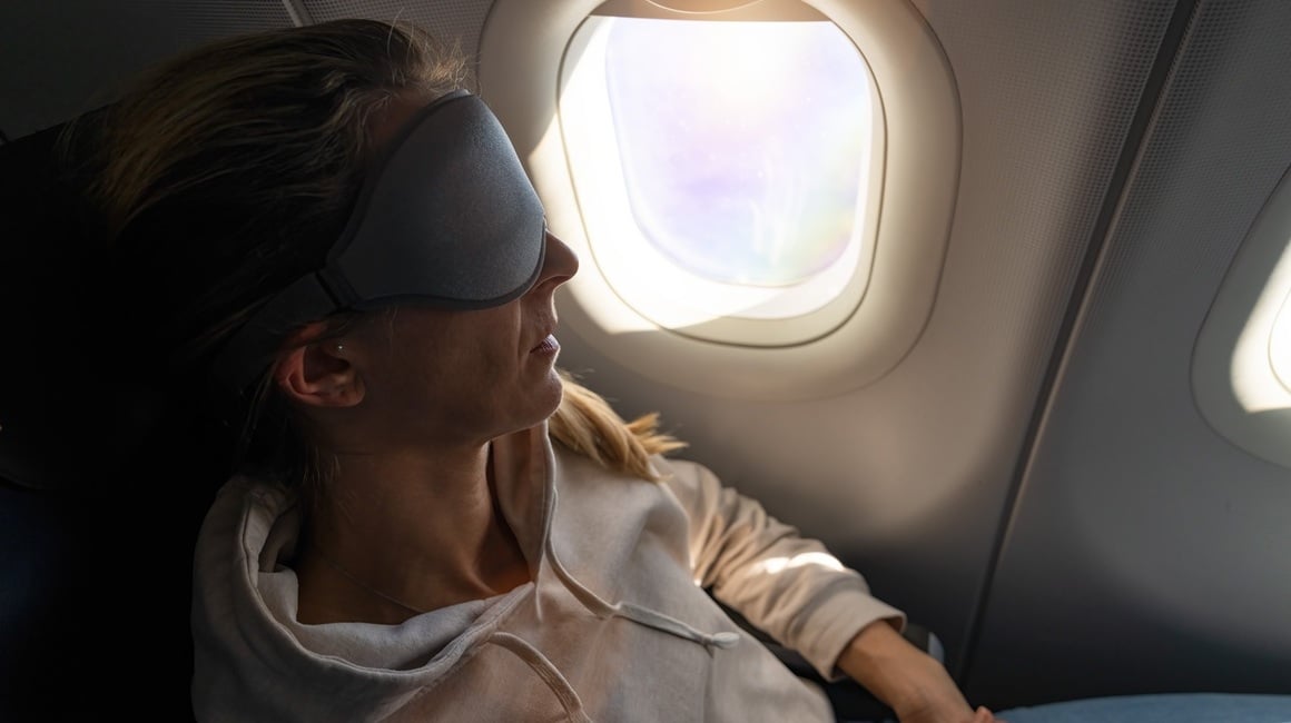 spavanje u avionu