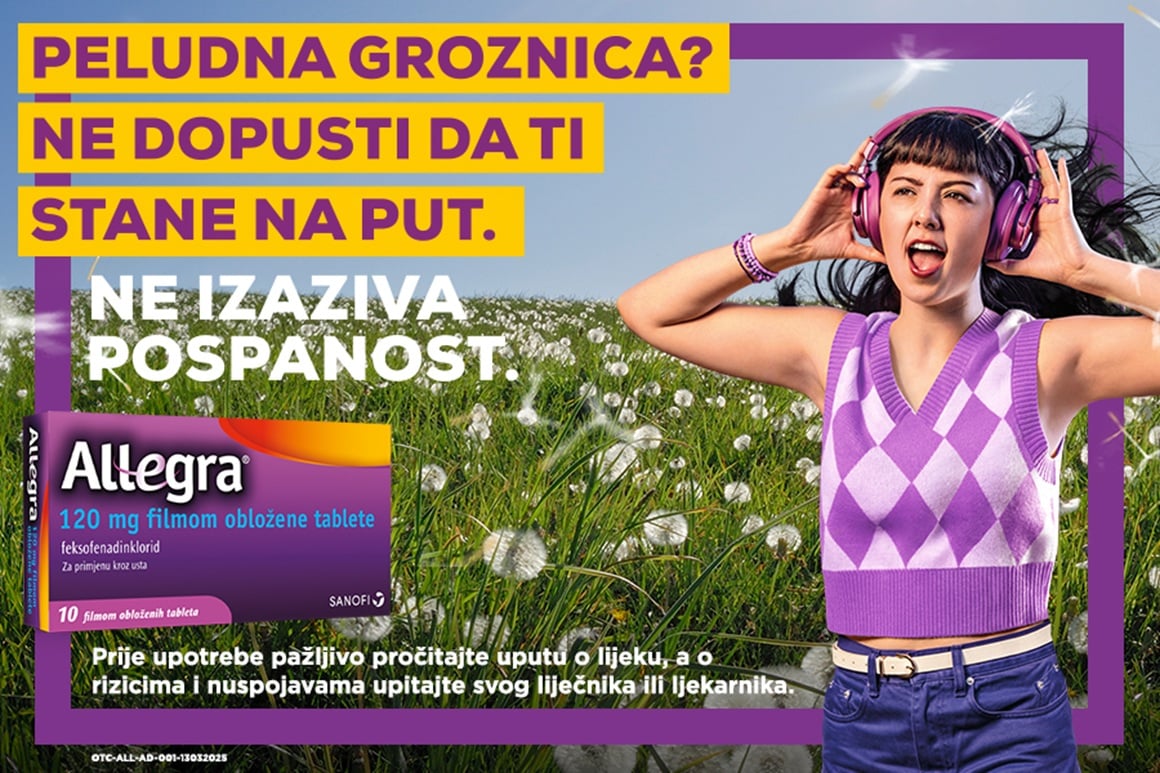 Lijekovi poput Allegre mogu vam pomoći brzo i učinkovito, bez izazivanja pospanosti jer ne djeluju sedativno