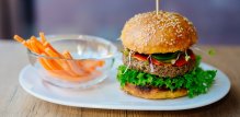Burger od slanutka i čilija