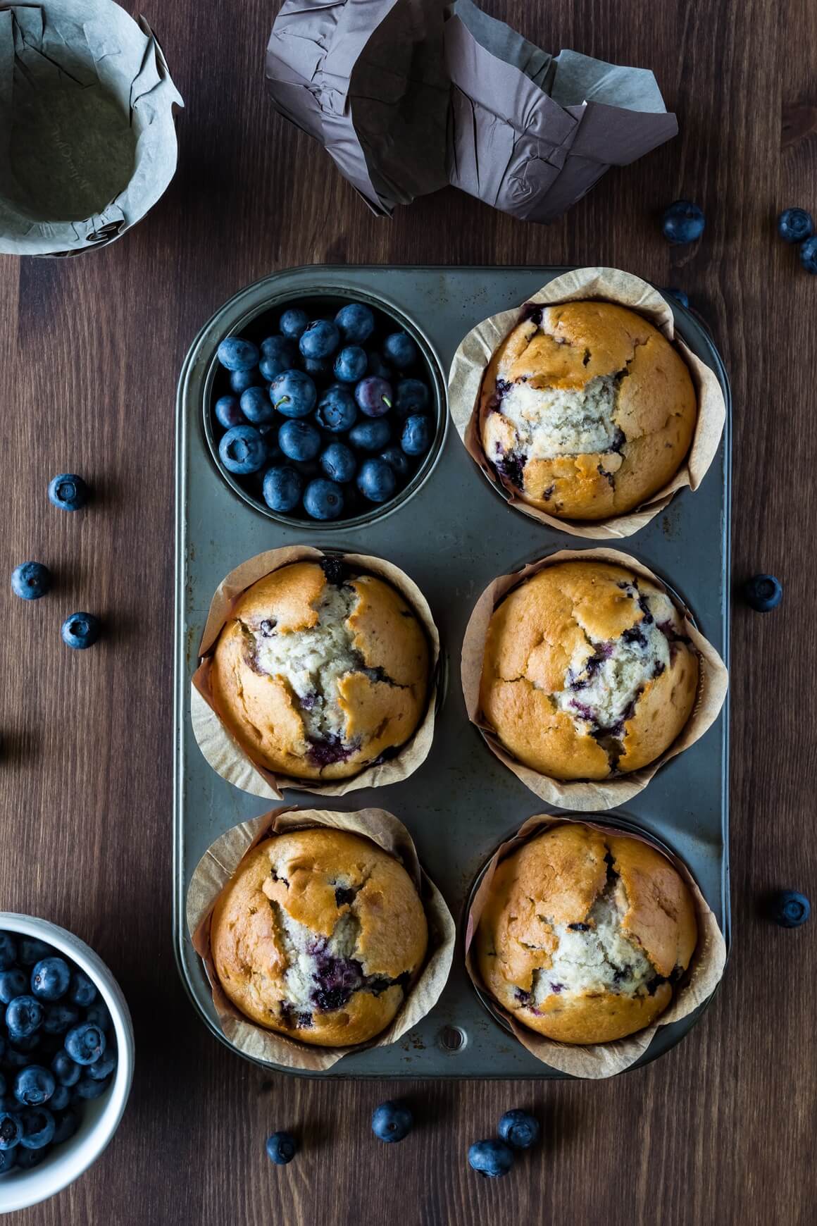 Muffini s borovnicama i jogurtom
