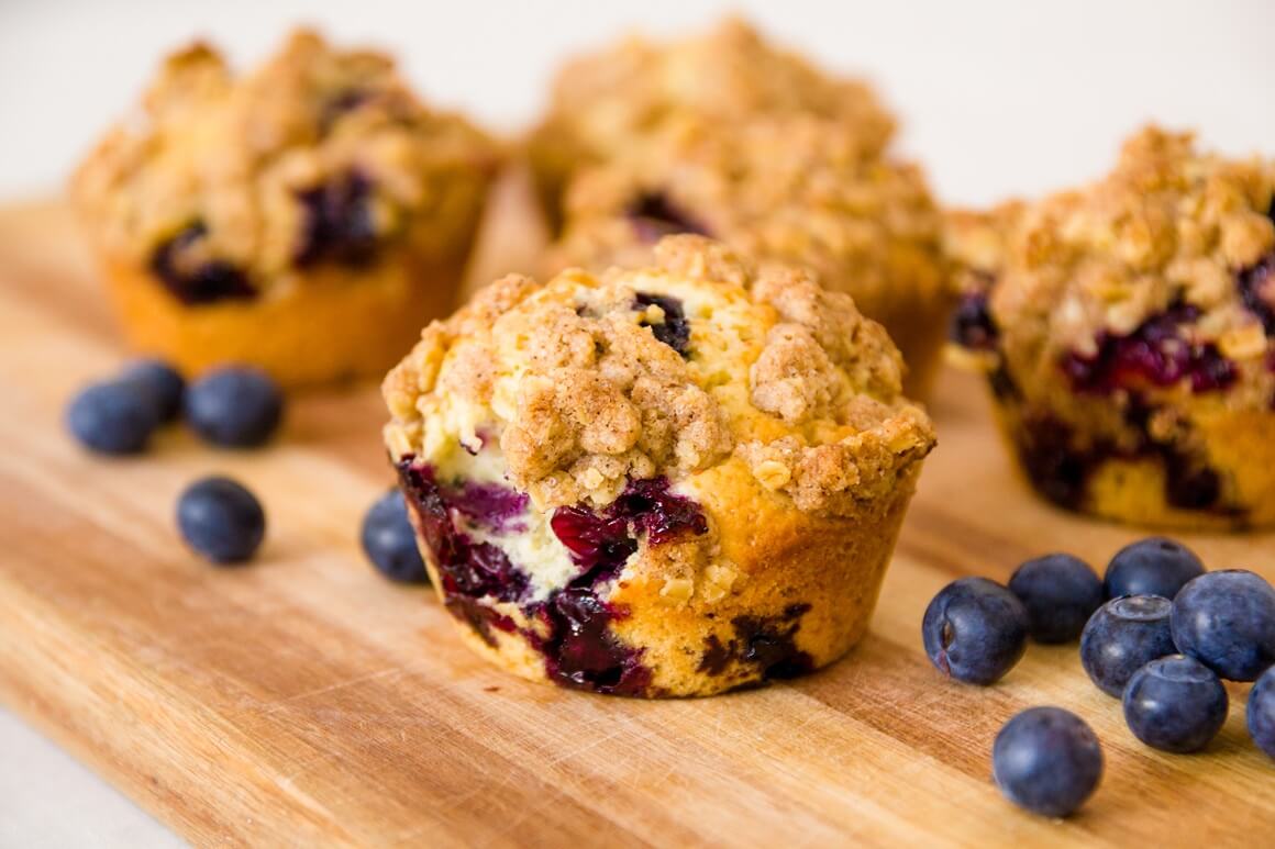 Muffini s borovnicama - recept