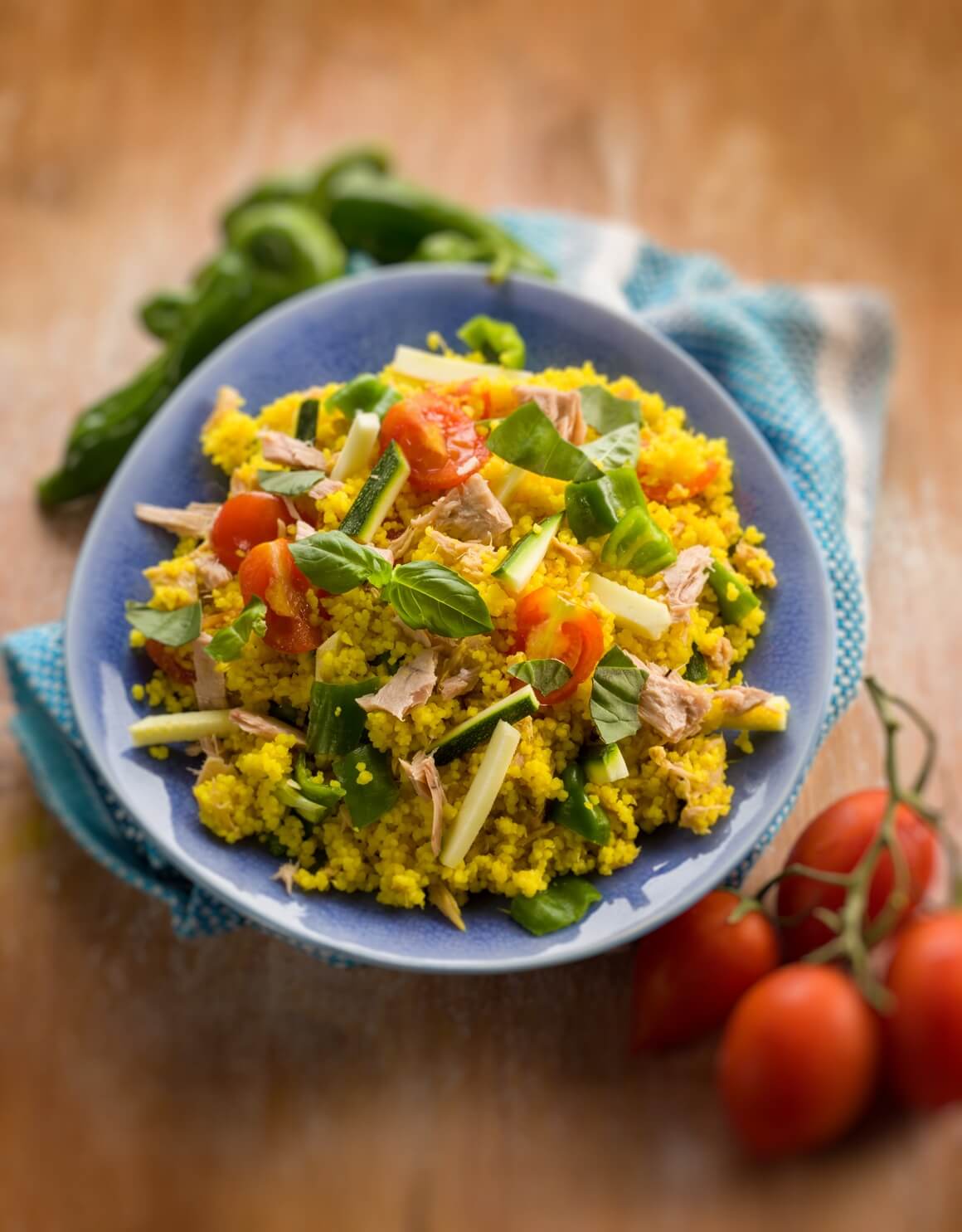 Salata od kus-kusa i tune