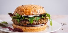 Vege burger od slanutka i leće