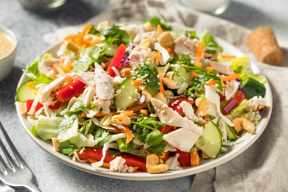 tjestenina i salata - recept