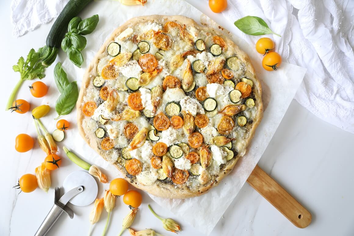 Pizza s kvinojom i povrćem
