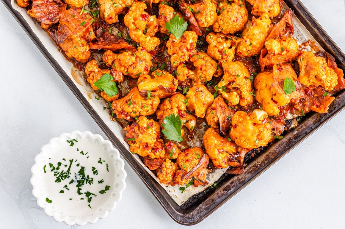Hrskavi zalogaji od cvjetače s curryjem