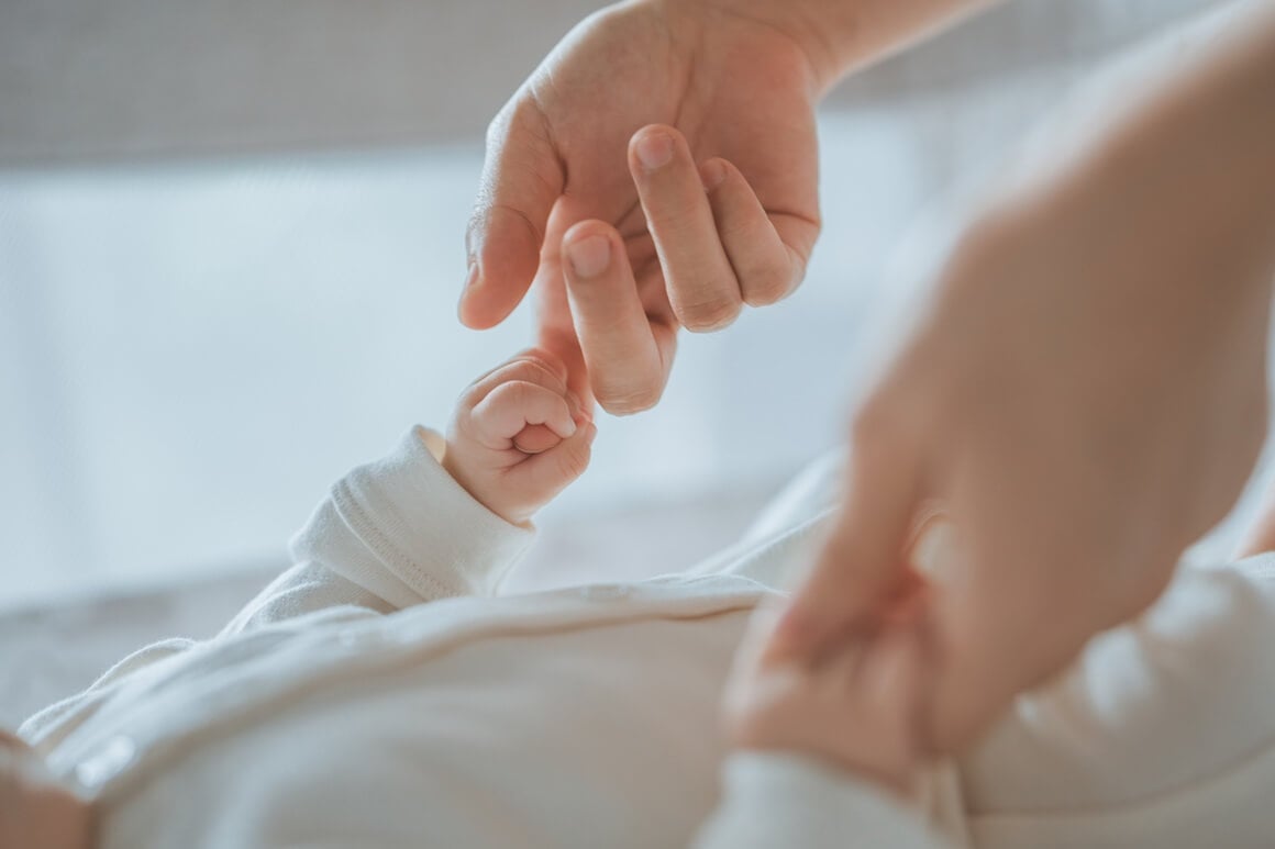 Privlačenje bebe iz ležećeg položaja