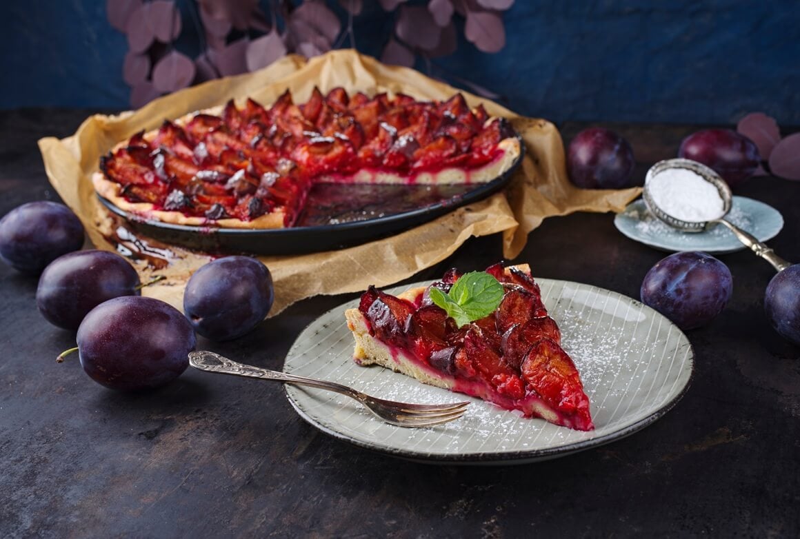 Bezglutenska pita od šljiva