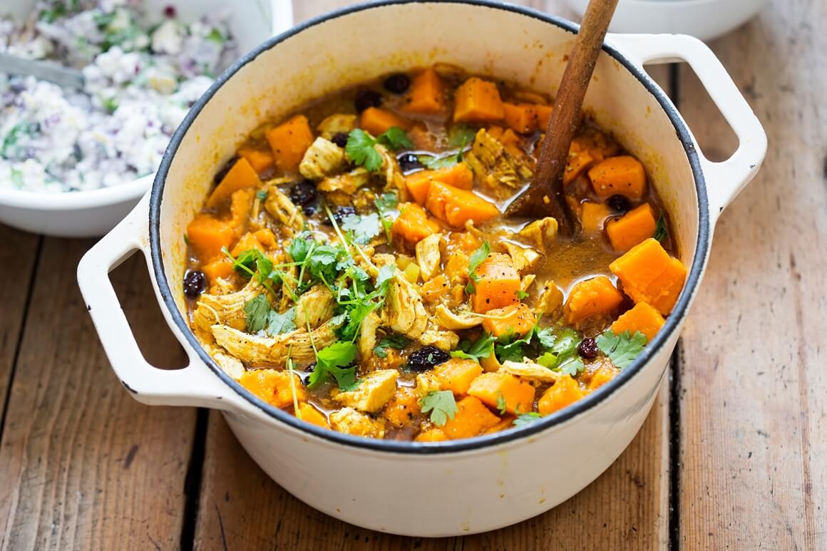 Juha od piletine i batata inspirirana Marokom