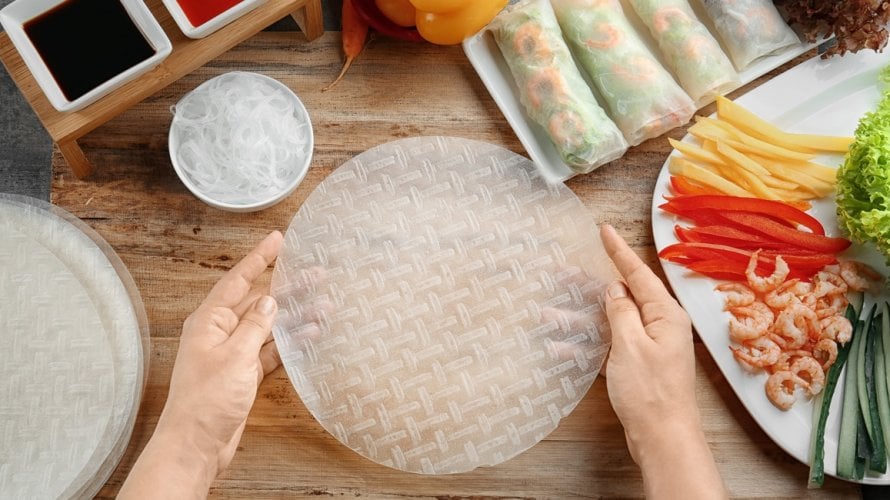 Kako se koristi rižin papir