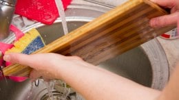 istrošena daska za rezanje