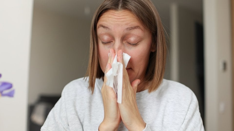 Jaka prehlada bez temperature