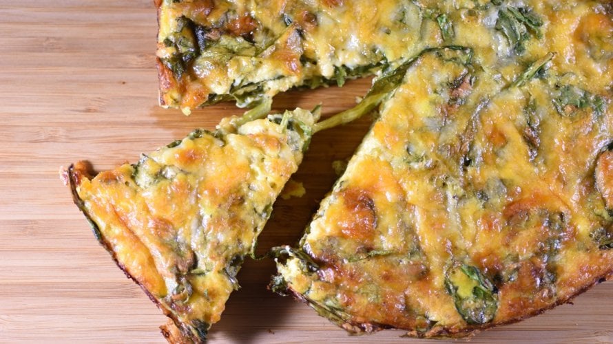 Lijevana pita od špinata