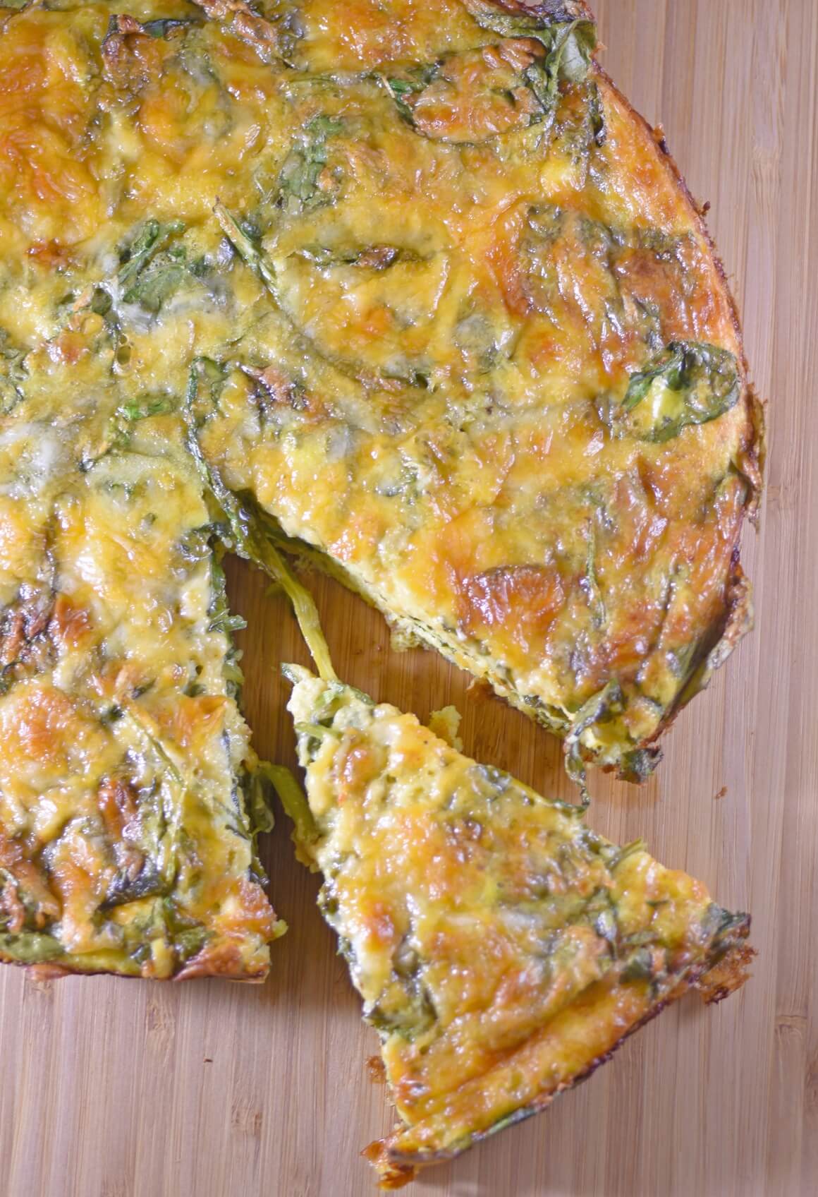 Lijevana pita od špinata - recept