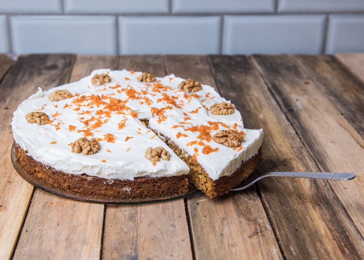 Nutritivno bogatija zdrava torta od mrkve i naranče