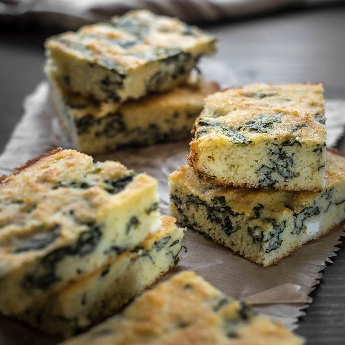 Palenta pita sa špinatom