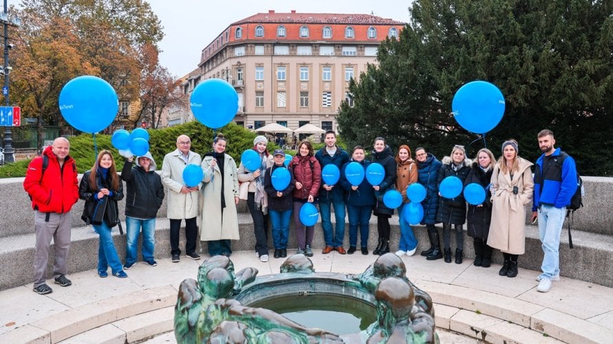 Plavi baloni preplavili Zagreb Dirljiva poruka svima koji žive s dijabetesom